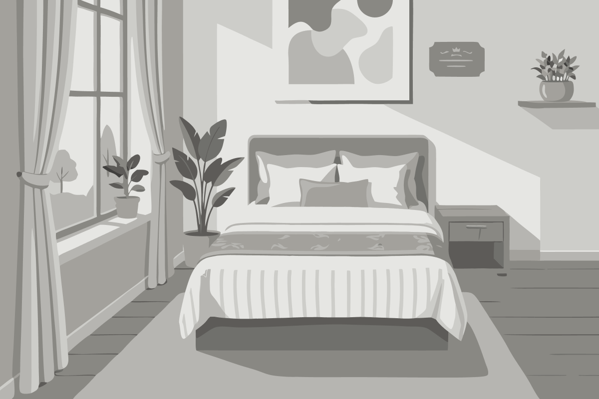 Cama de Solteiro em Dormitório Misto